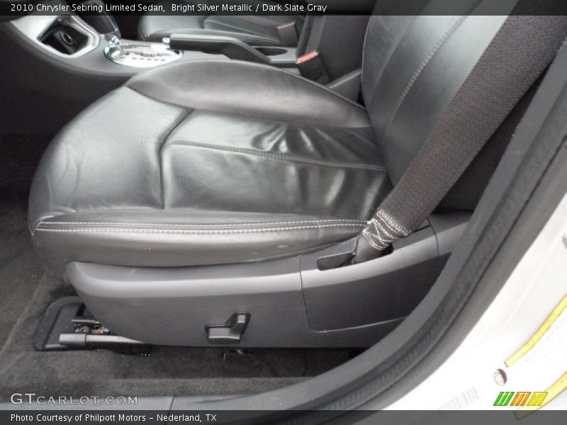 Bright Silver Metallic / Dark Slate Gray 2010 Chrysler Sebring Limited Sedan
