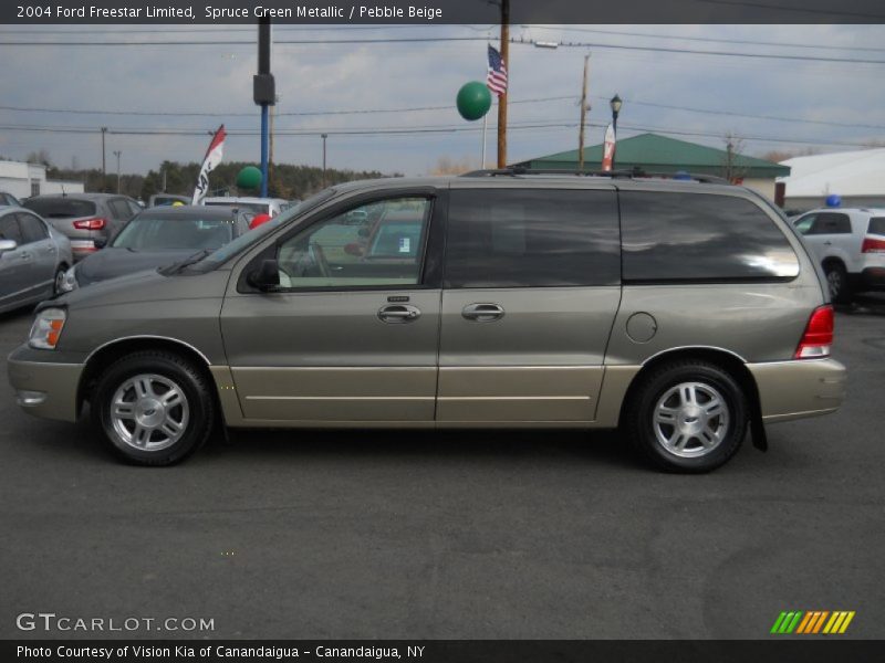 Spruce Green Metallic / Pebble Beige 2004 Ford Freestar Limited