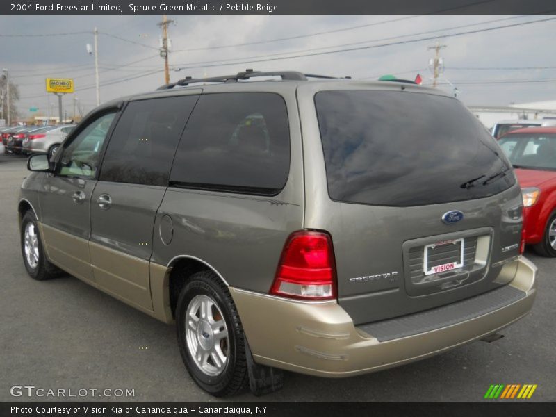 Spruce Green Metallic / Pebble Beige 2004 Ford Freestar Limited