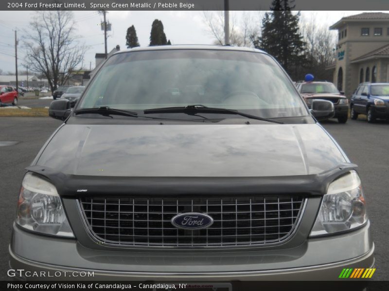 Spruce Green Metallic / Pebble Beige 2004 Ford Freestar Limited