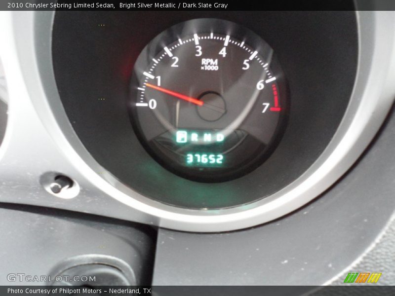 Bright Silver Metallic / Dark Slate Gray 2010 Chrysler Sebring Limited Sedan