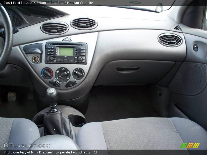 Infra-Red / Medium Graphite 2004 Ford Focus ZTS Sedan