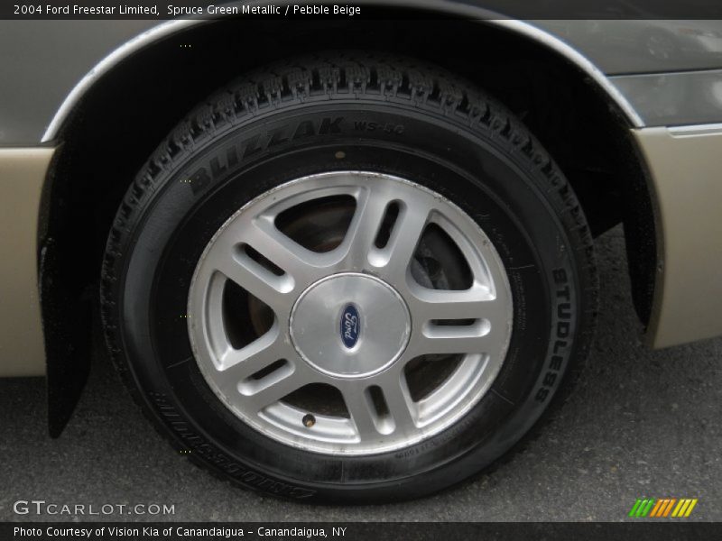 Spruce Green Metallic / Pebble Beige 2004 Ford Freestar Limited