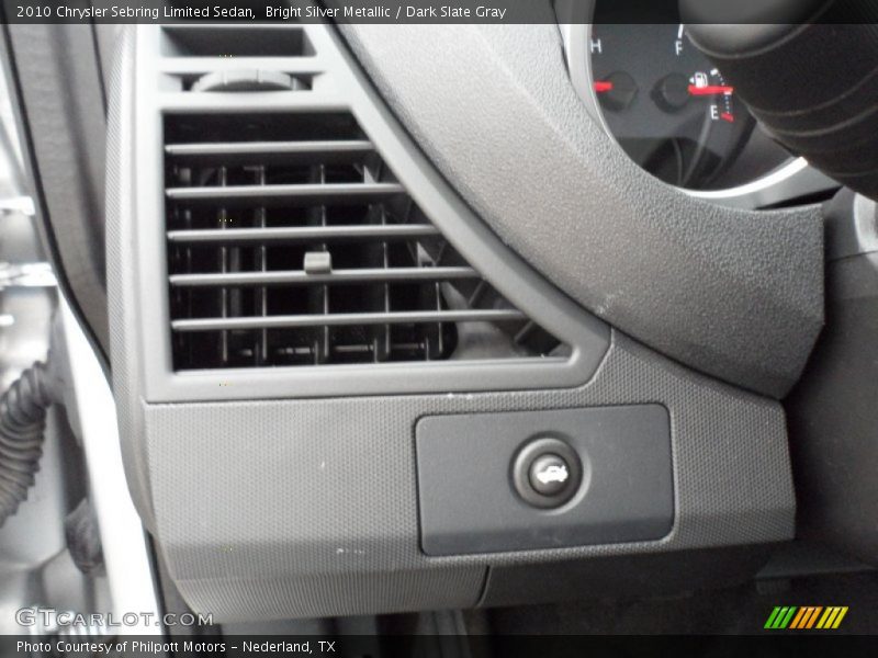 Bright Silver Metallic / Dark Slate Gray 2010 Chrysler Sebring Limited Sedan