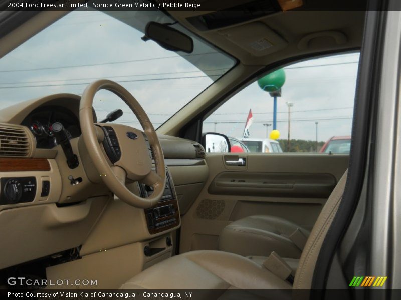 Spruce Green Metallic / Pebble Beige 2004 Ford Freestar Limited