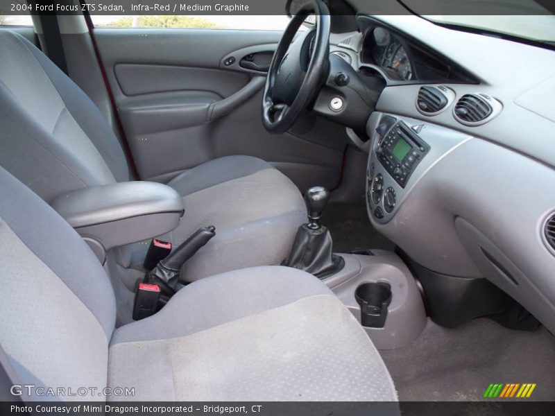 Infra-Red / Medium Graphite 2004 Ford Focus ZTS Sedan