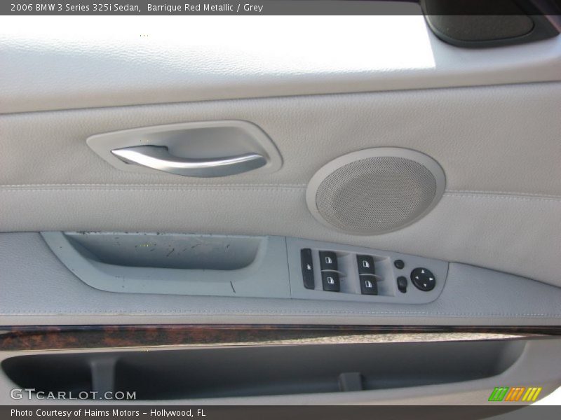 Barrique Red Metallic / Grey 2006 BMW 3 Series 325i Sedan