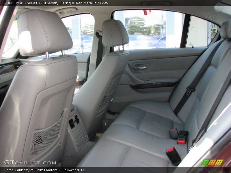 Barrique Red Metallic / Grey 2006 BMW 3 Series 325i Sedan