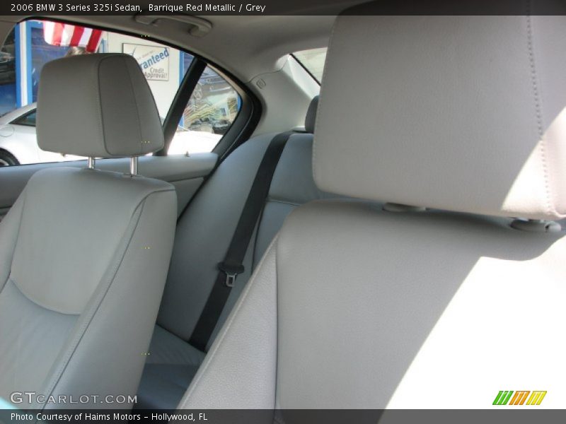 Barrique Red Metallic / Grey 2006 BMW 3 Series 325i Sedan