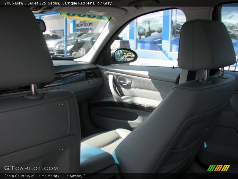 Barrique Red Metallic / Grey 2006 BMW 3 Series 325i Sedan