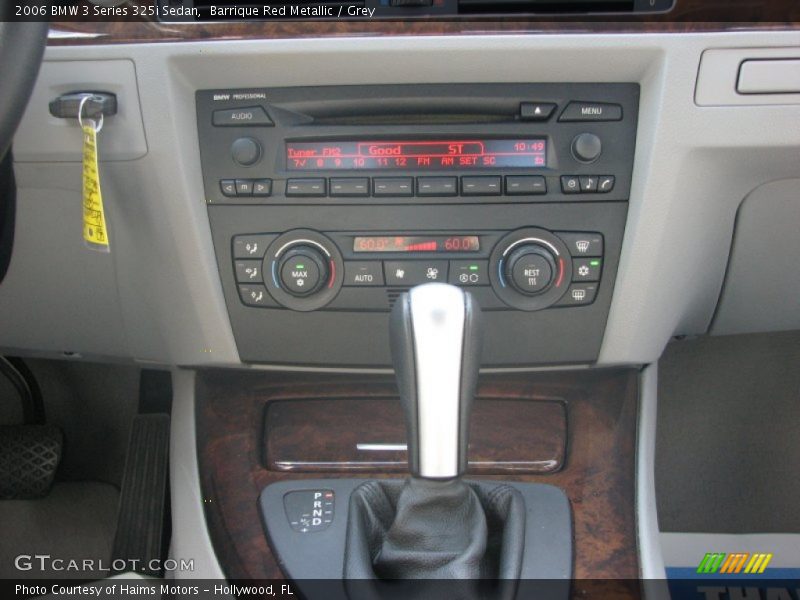Barrique Red Metallic / Grey 2006 BMW 3 Series 325i Sedan