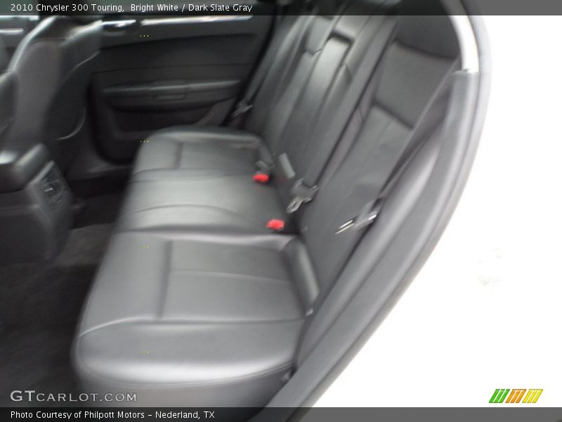 Bright White / Dark Slate Gray 2010 Chrysler 300 Touring