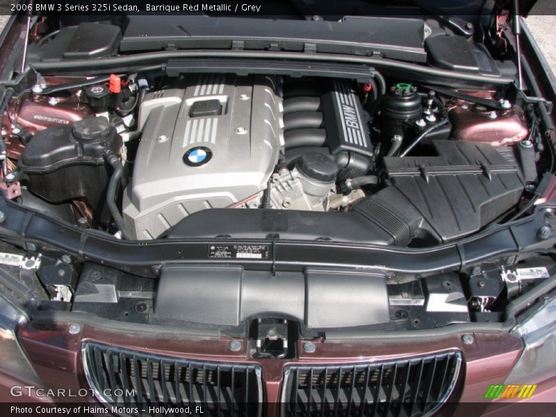 Barrique Red Metallic / Grey 2006 BMW 3 Series 325i Sedan