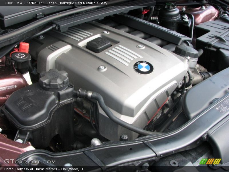 Barrique Red Metallic / Grey 2006 BMW 3 Series 325i Sedan