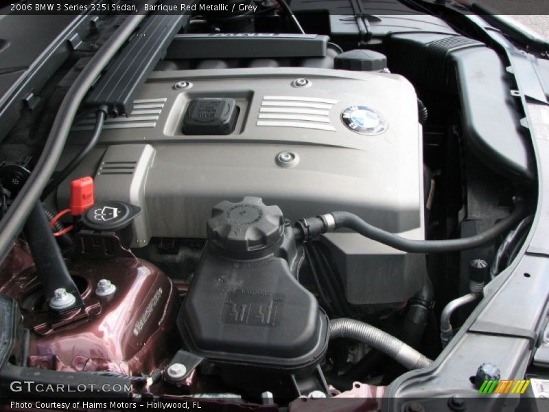 Barrique Red Metallic / Grey 2006 BMW 3 Series 325i Sedan
