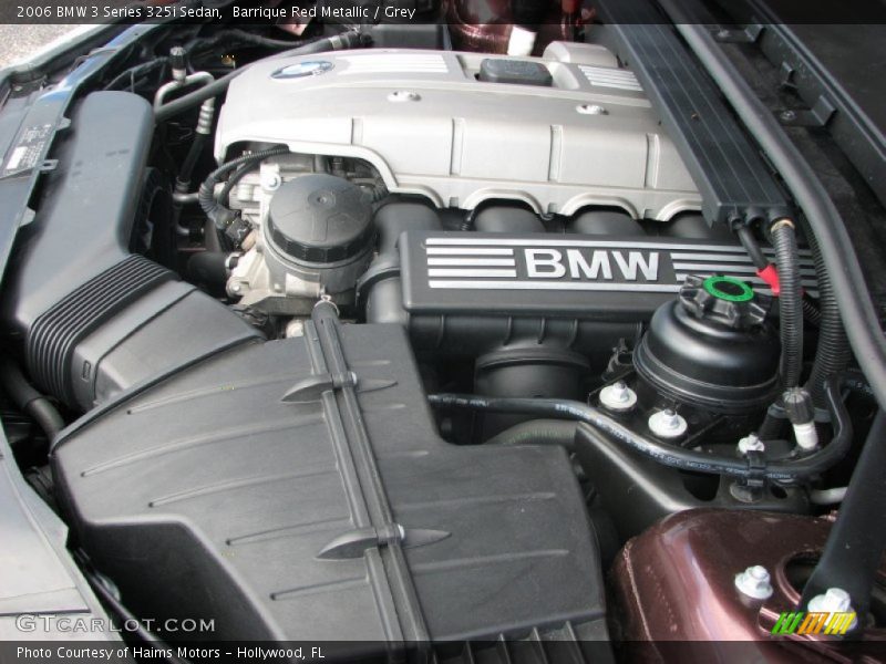 Barrique Red Metallic / Grey 2006 BMW 3 Series 325i Sedan
