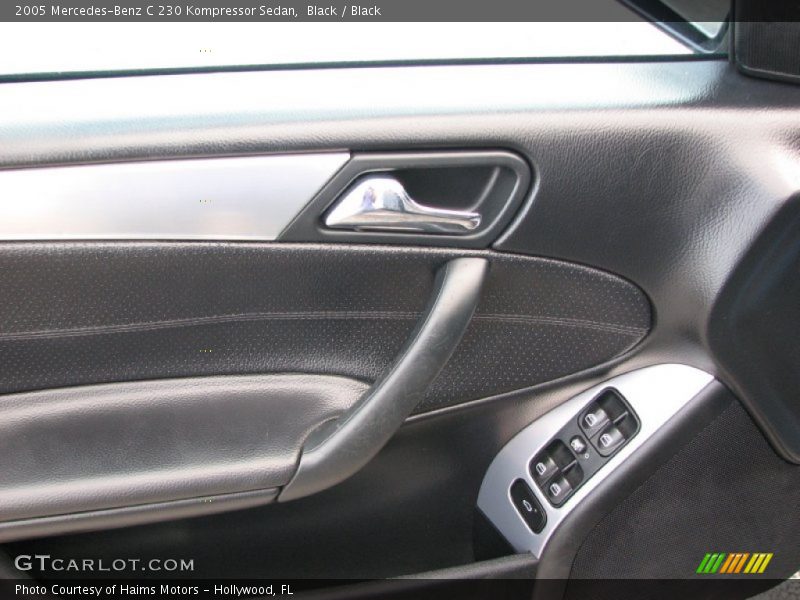 Black / Black 2005 Mercedes-Benz C 230 Kompressor Sedan