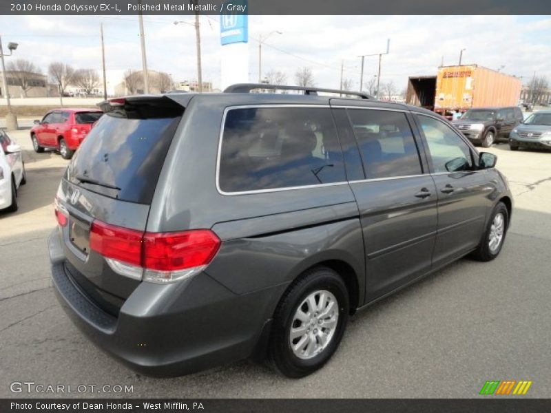 Polished Metal Metallic / Gray 2010 Honda Odyssey EX-L