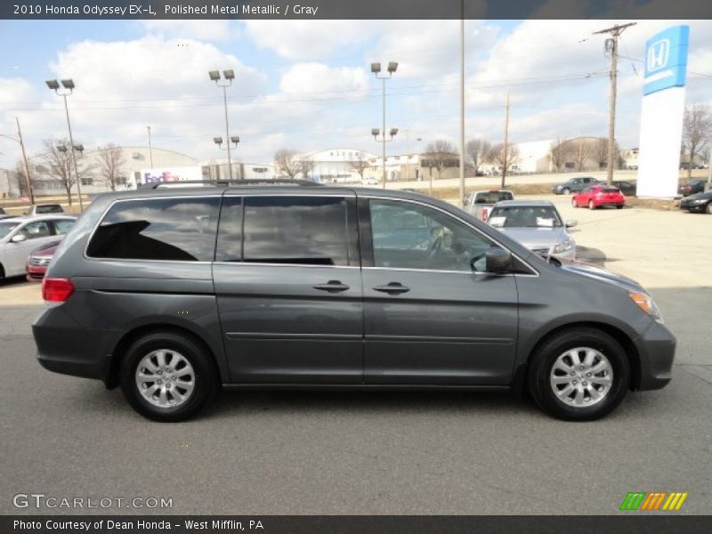 Polished Metal Metallic / Gray 2010 Honda Odyssey EX-L