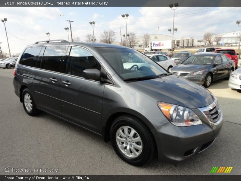 Polished Metal Metallic / Gray 2010 Honda Odyssey EX-L