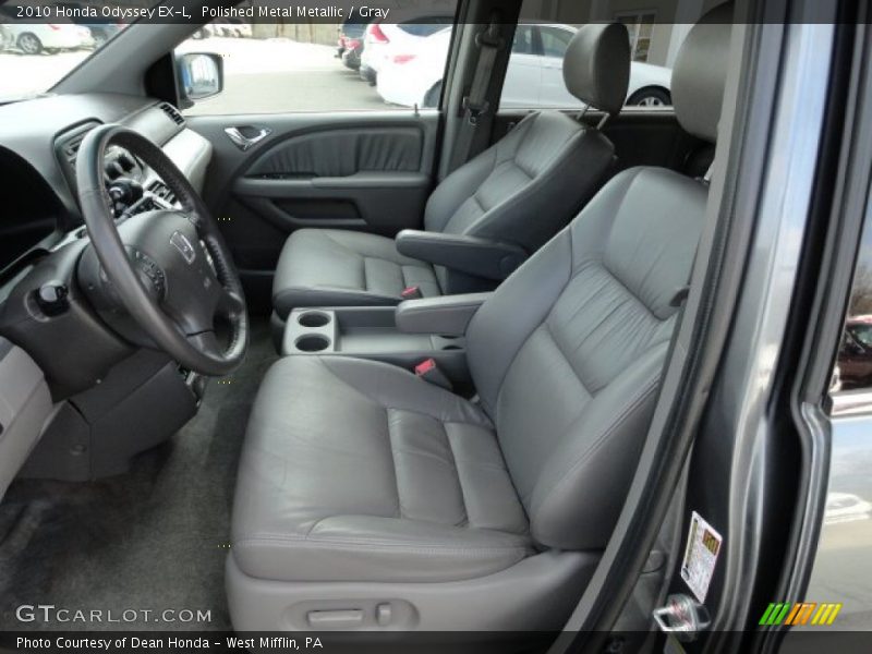 Polished Metal Metallic / Gray 2010 Honda Odyssey EX-L