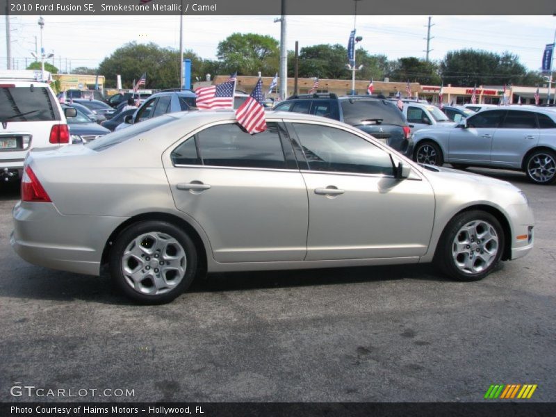 Smokestone Metallic / Camel 2010 Ford Fusion SE