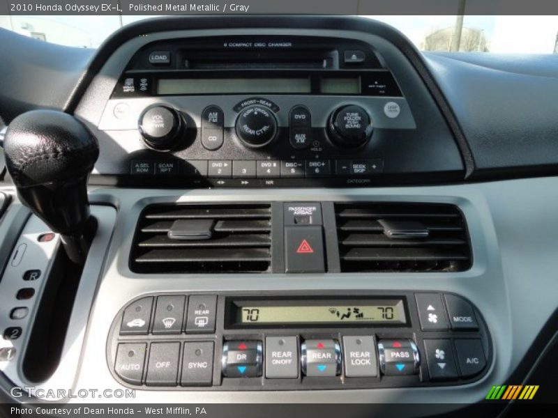 Polished Metal Metallic / Gray 2010 Honda Odyssey EX-L