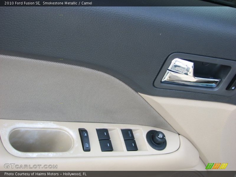 Smokestone Metallic / Camel 2010 Ford Fusion SE