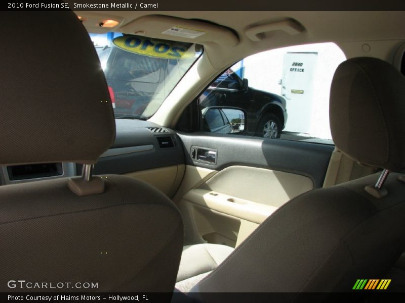Smokestone Metallic / Camel 2010 Ford Fusion SE