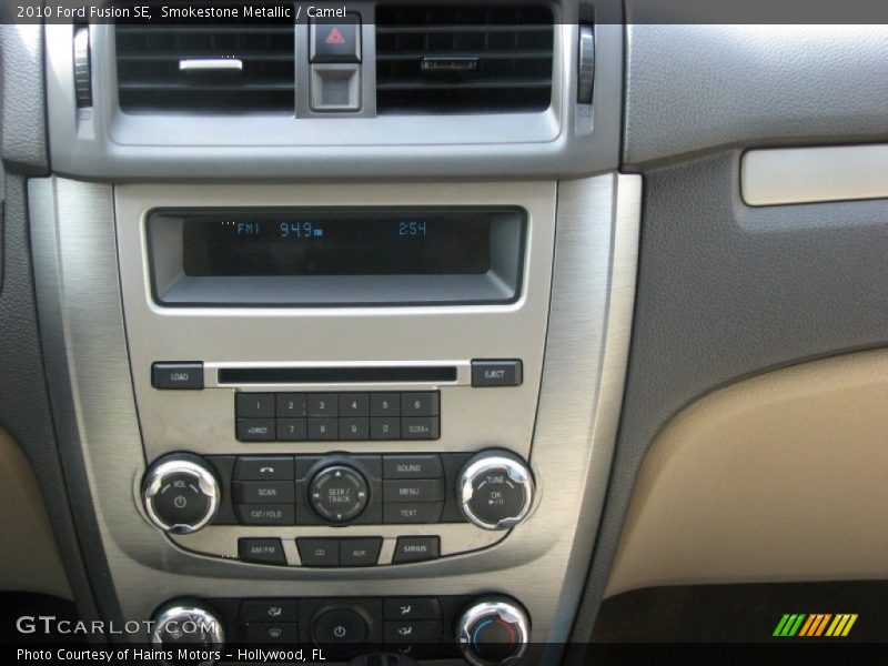 Smokestone Metallic / Camel 2010 Ford Fusion SE