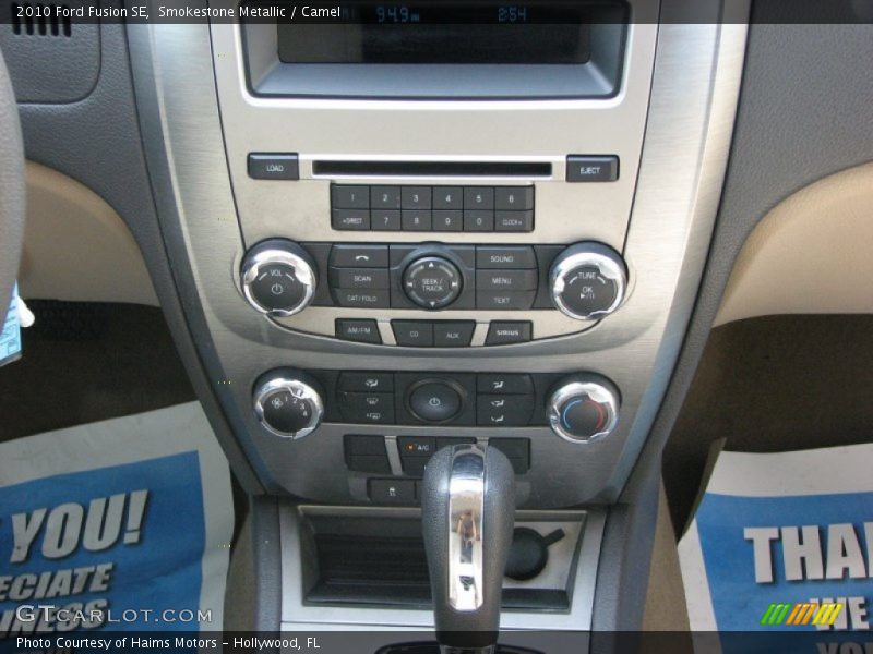 Smokestone Metallic / Camel 2010 Ford Fusion SE