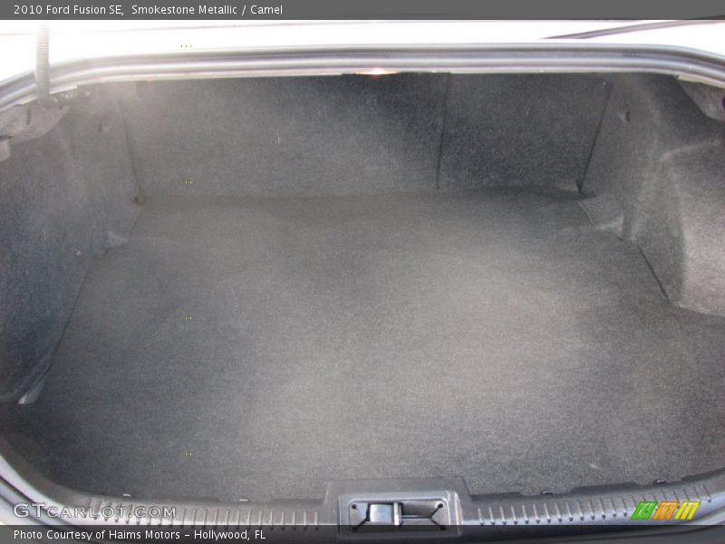 Smokestone Metallic / Camel 2010 Ford Fusion SE