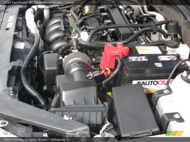 Smokestone Metallic / Camel 2010 Ford Fusion SE
