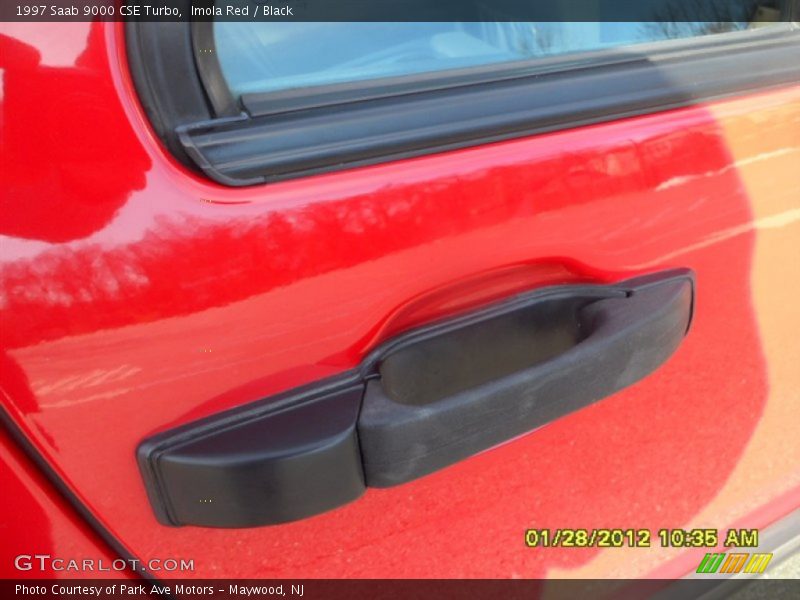 Imola Red / Black 1997 Saab 9000 CSE Turbo