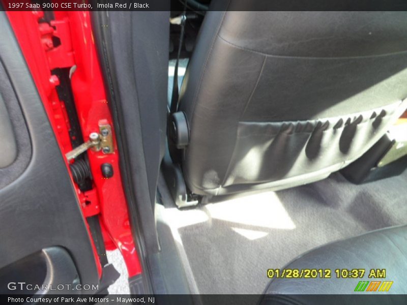 Imola Red / Black 1997 Saab 9000 CSE Turbo