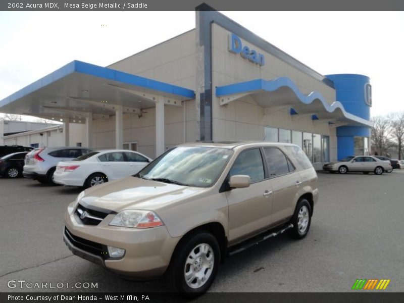 Mesa Beige Metallic / Saddle 2002 Acura MDX