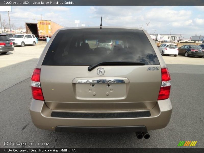 Mesa Beige Metallic / Saddle 2002 Acura MDX