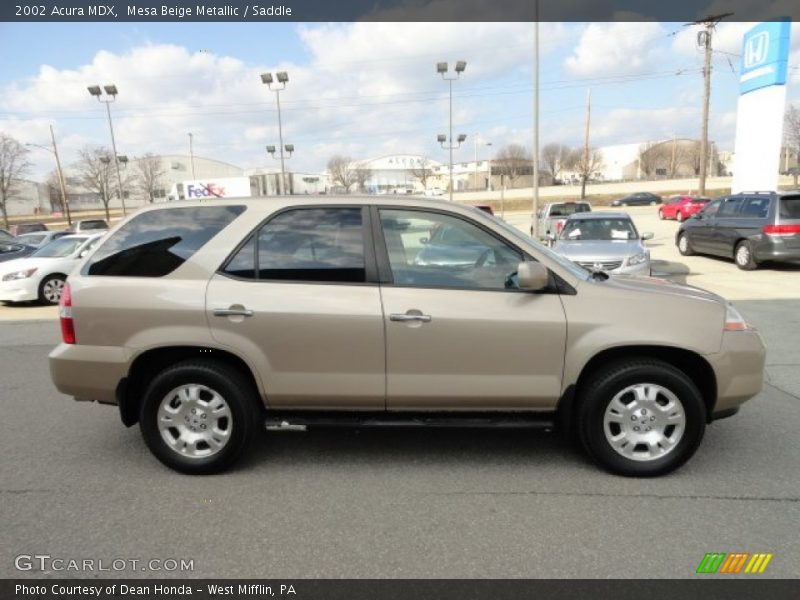 Mesa Beige Metallic / Saddle 2002 Acura MDX