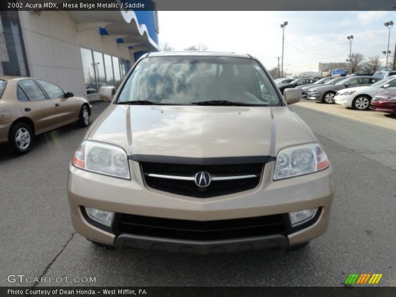 Mesa Beige Metallic / Saddle 2002 Acura MDX
