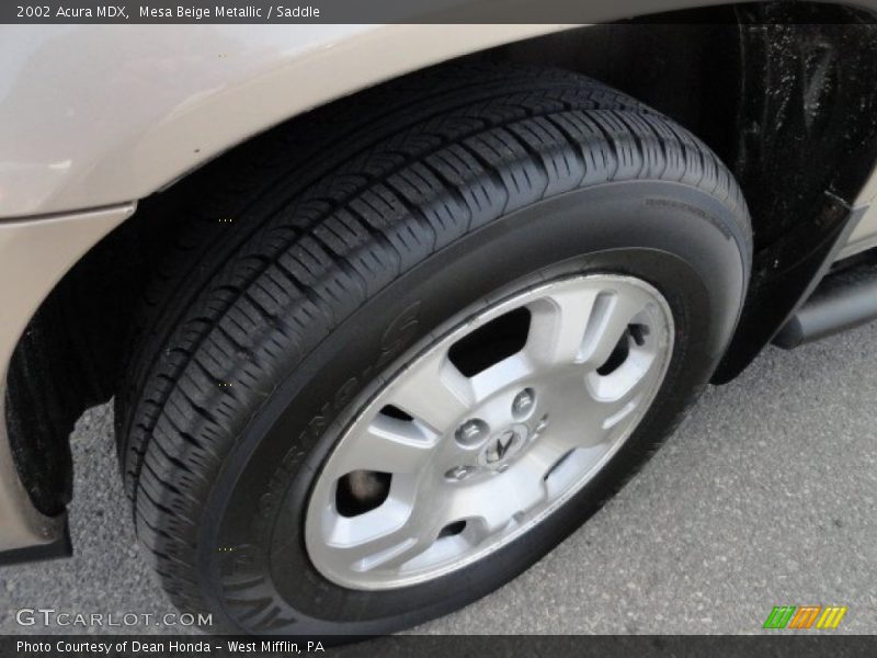 Mesa Beige Metallic / Saddle 2002 Acura MDX