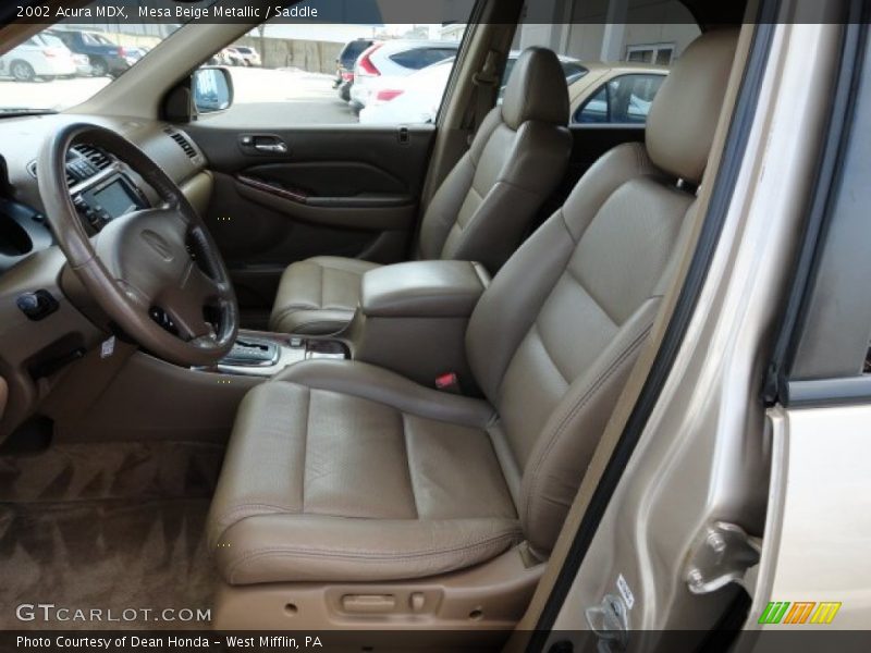 Mesa Beige Metallic / Saddle 2002 Acura MDX