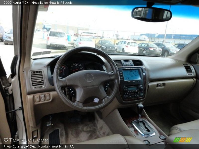 Mesa Beige Metallic / Saddle 2002 Acura MDX