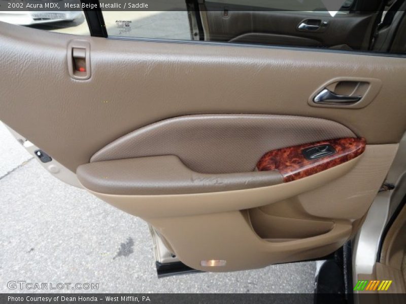 Mesa Beige Metallic / Saddle 2002 Acura MDX