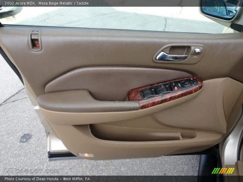 Mesa Beige Metallic / Saddle 2002 Acura MDX