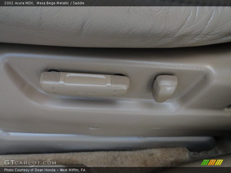 Mesa Beige Metallic / Saddle 2002 Acura MDX