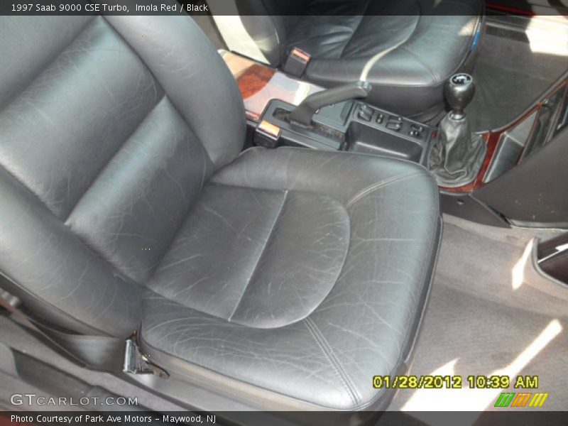 Imola Red / Black 1997 Saab 9000 CSE Turbo