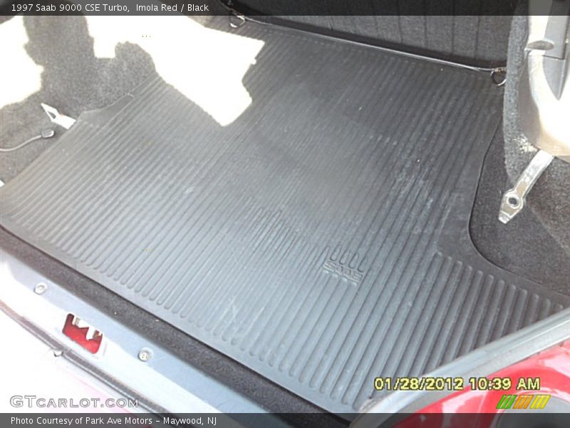 Imola Red / Black 1997 Saab 9000 CSE Turbo