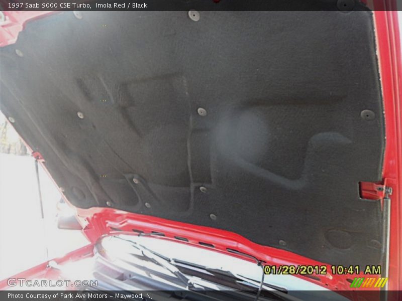 Imola Red / Black 1997 Saab 9000 CSE Turbo
