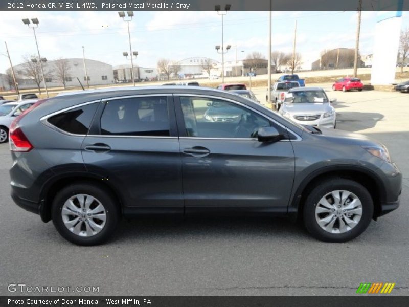 Polished Metal Metallic / Gray 2012 Honda CR-V EX-L 4WD