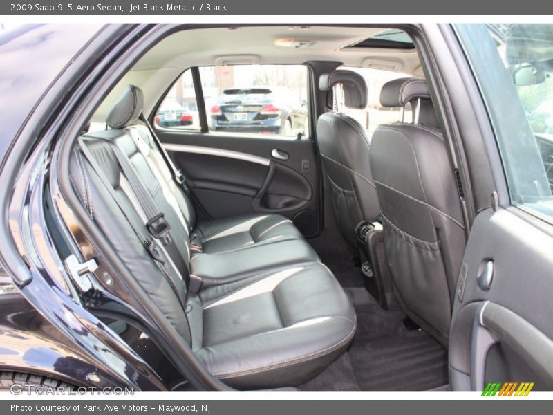  2009 9-5 Aero Sedan Black Interior